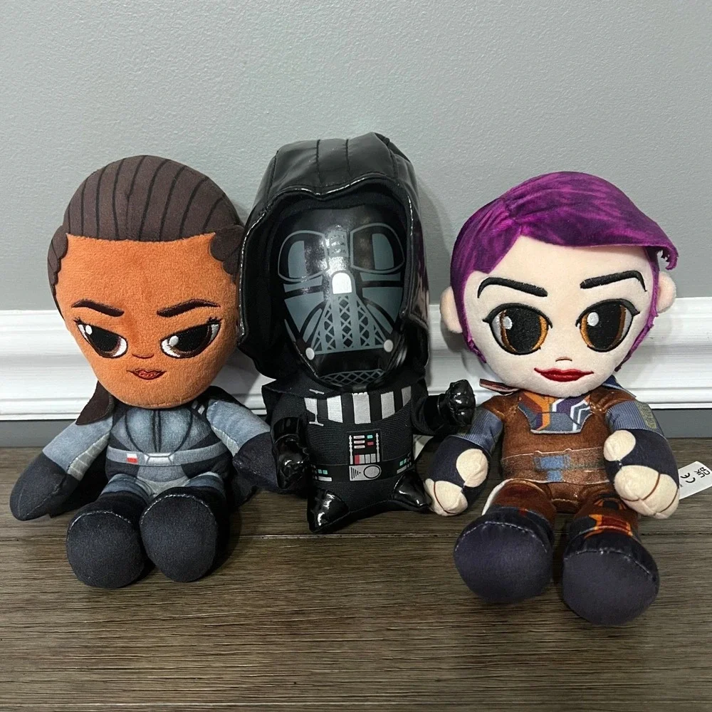 Star Wars Galactic Pals Darth Reva Sabine Vader Plush Bundle Stuffed Animal Toys